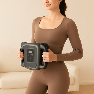 Elektrisches Tiefenmuskelmassagegerät mit Wärme – Tragbares Handgerät für Muskeltherapie