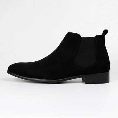 Chelsea Boots - Herren Schlupfstiefel aus Wildleder