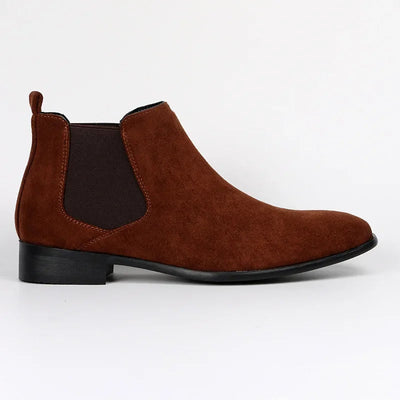 Chelsea Boots - Herren Schlupfstiefel aus Wildleder