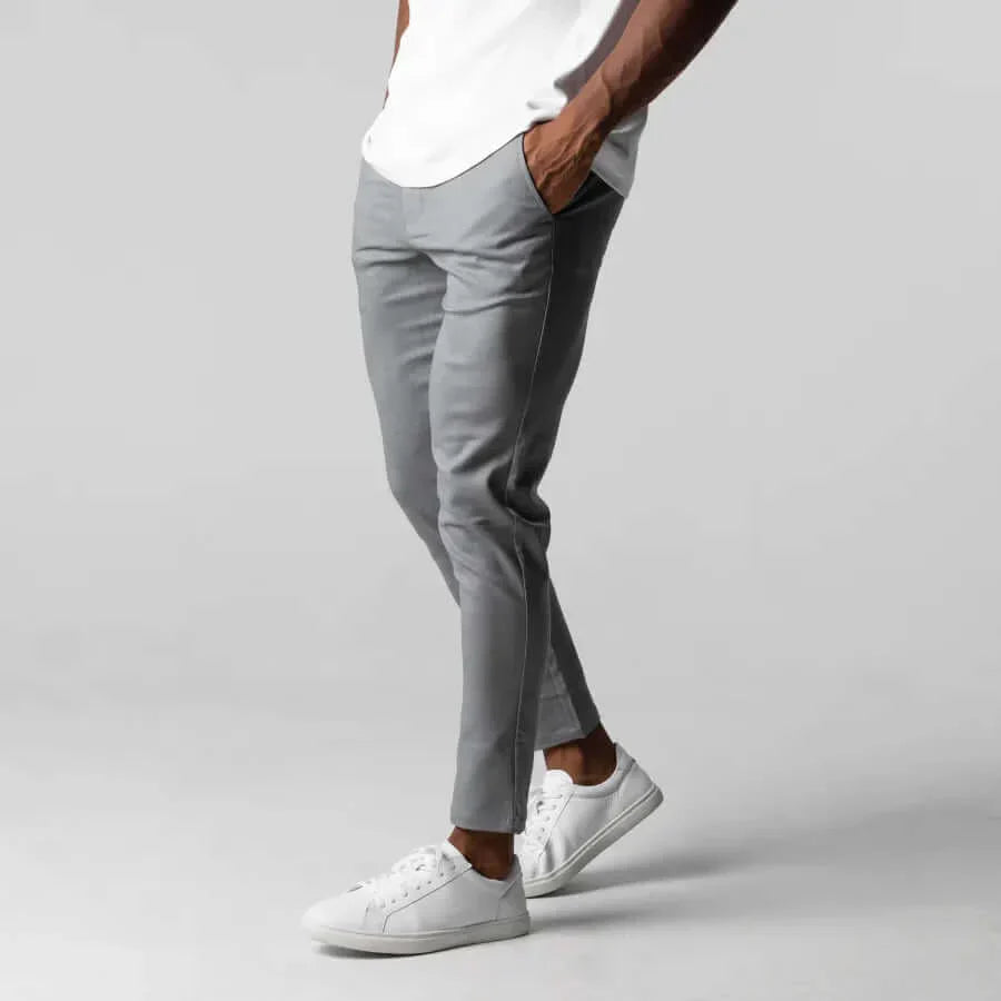 Chino-Hosen – Aktive Stretch-Skinny-Chinos für Herren