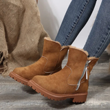 Elisa | Warme Orthopädische Winterstiefel Für Damen – Braun