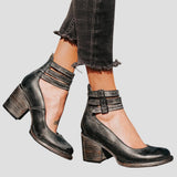 Emilia | Stilvolle Und Bequeme Damenstiefel Mit Blockabsatz – Schwarz