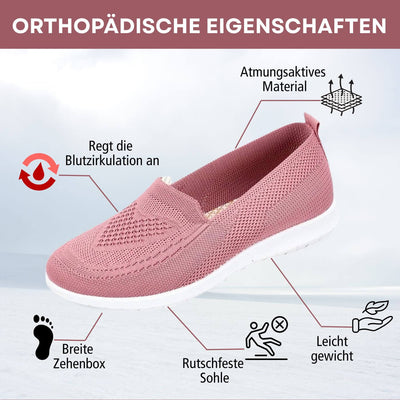 Clara - Atmungsaktive Orthopädische Slip-on Schuhe