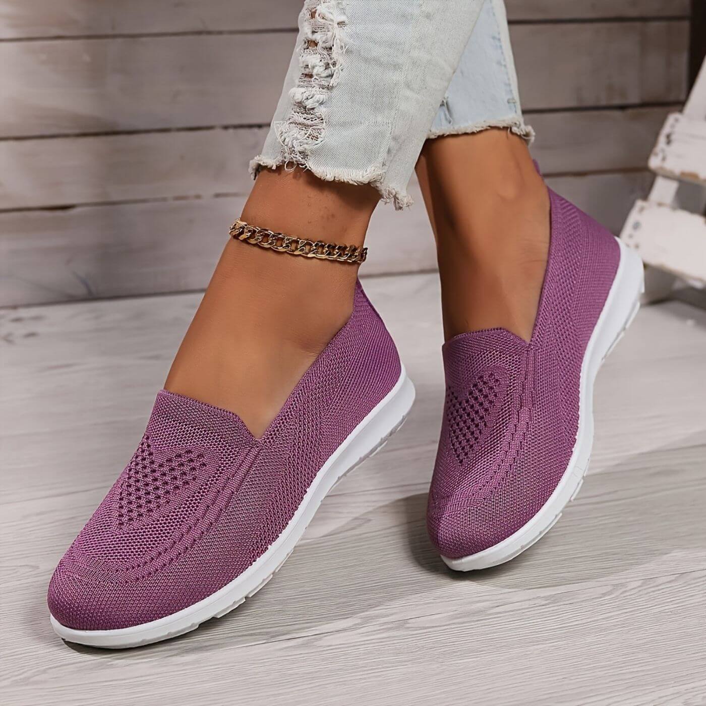 Clara - Atmungsaktive Orthopädische Slip-on Schuhe