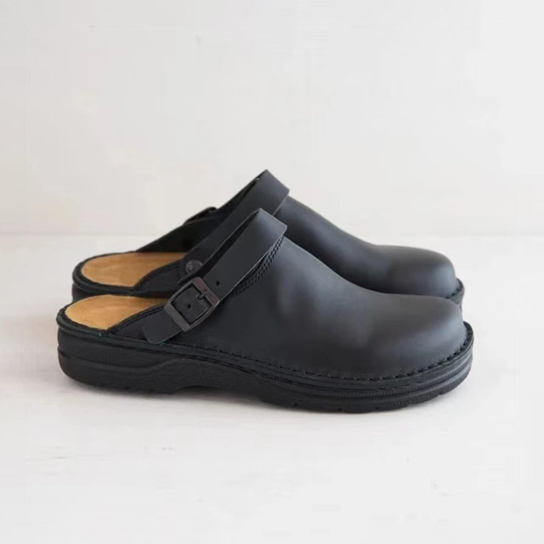 Clogs | Retro | Slip-On | Lederclogs | Herrenschuhe