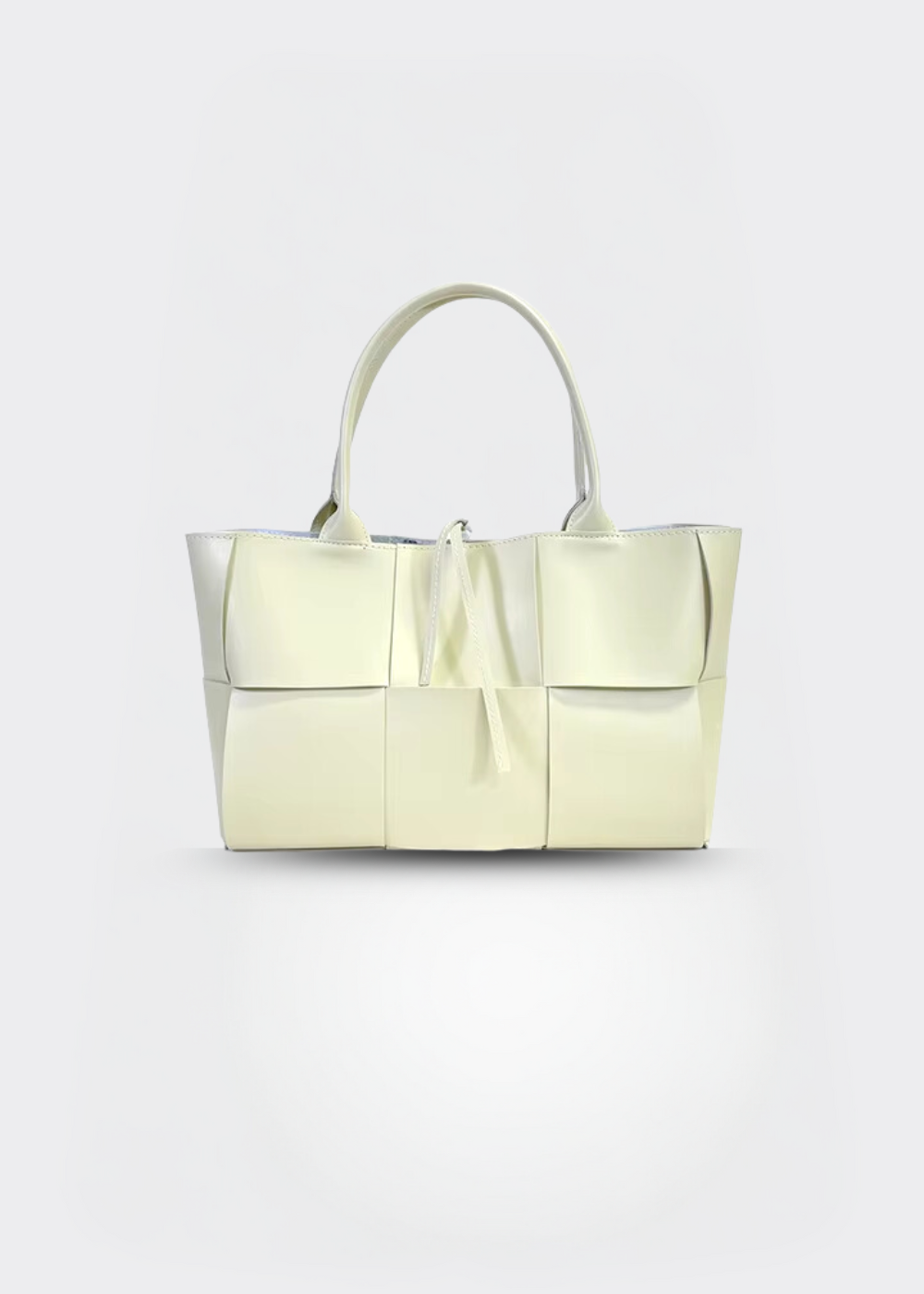 Handtasche Damen – Echt Leder Tasche – Geflochten Design