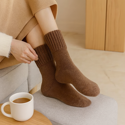 ComfortWeave | Solide Schlauchstrümpfe – 5er-Set für Damen