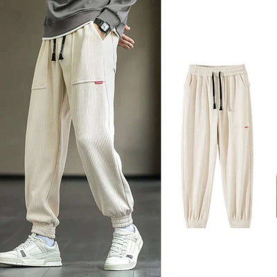 Cord-Jogginghose | Locker sitzend | Kordelzug | Jogginghose | Herrenhose
