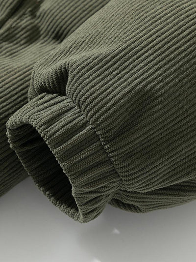 Cordjacke – Warm – Wattiert – Pufferjacke – Winterjacke für Herren