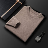 Edgar | Herren Warmer Lässiger Langarm-Pullover – Beige