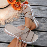 Zinnette - Stützende orthopädische Sandalen – Khaki
