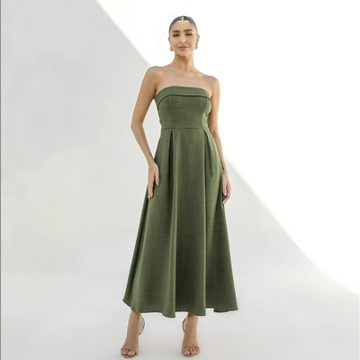 Ursula - Elegantes trägerloses Kleid