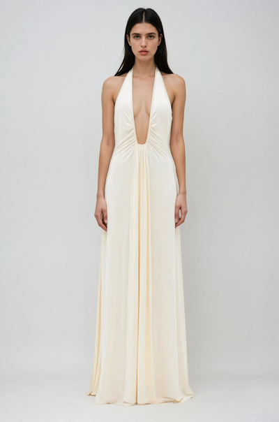 VALE | ALTHEA – Cupro Maxi Dress