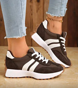 Bella | Damen Komfort Sneaker – Elegante Freizeitschuhe mit Dämpfung für Alltag 2026 – Dunkelbraun