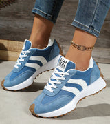 Bella | Damen Komfort Sneaker – Elegante Freizeitschuhe mit Dämpfung für Alltag 2026 – Blau