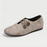 Damen Schuhe | Flacher Komfort & eleganter Minimal-Look – Grau