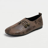 Damen Schuhe | Flacher Komfort & eleganter Minimal-Look – Braun