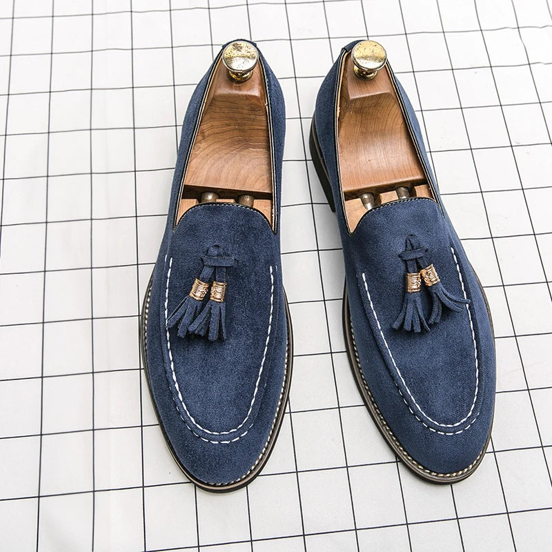 Herren Elegant Slip-On Flache Loafer | Mokassins