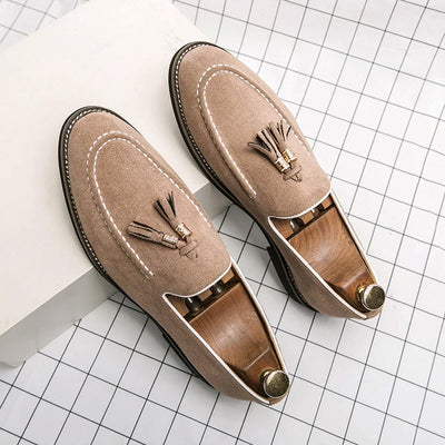 Herren Elegant Slip-On Flache Loafer | Mokassins