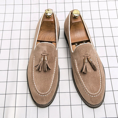 Herren Elegant Slip-On Flache Loafer | Mokassins