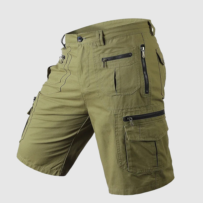 Herren Knie Lange Cargo Shorts | Mehreren Taschen