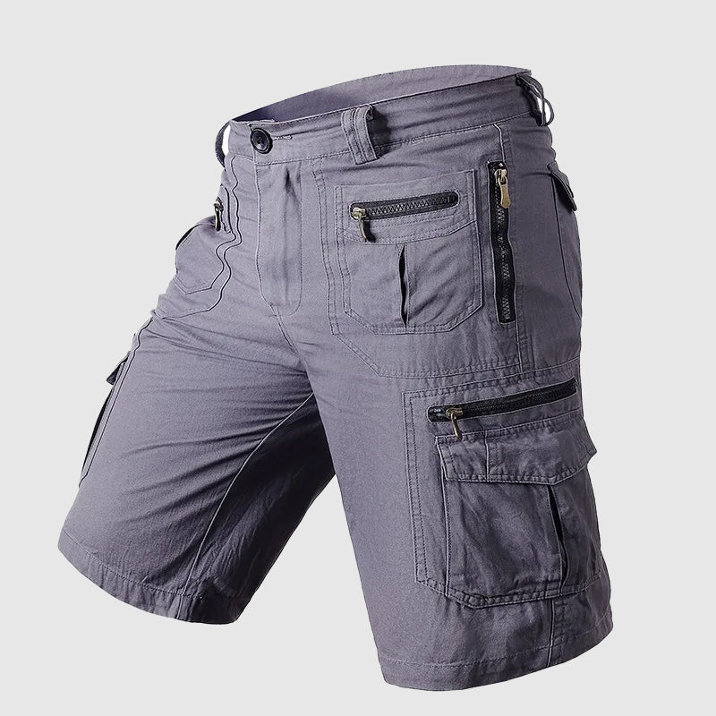 Herren Knie Lange Cargo Shorts | Mehreren Taschen