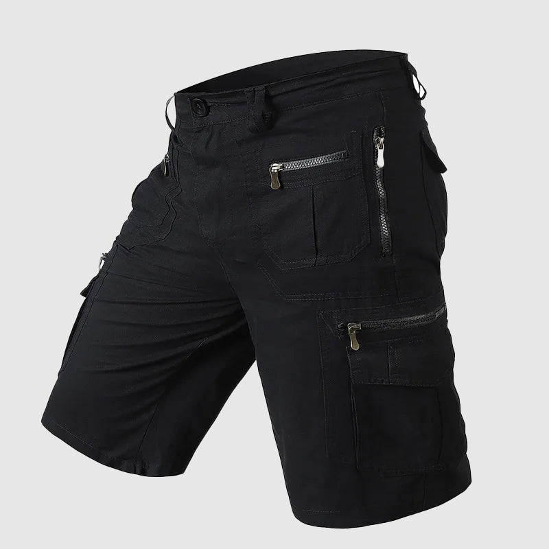 Herren Knie Lange Cargo Shorts | Mehreren Taschen