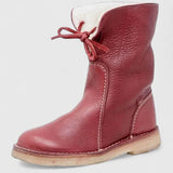 Katharina | Stilvolle Und Orthopädische Damen-Winterstiefel – Rot