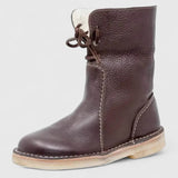 Katharina | Stilvolle Und Orthopädische Damen-Winterstiefel – Dunkelbraun