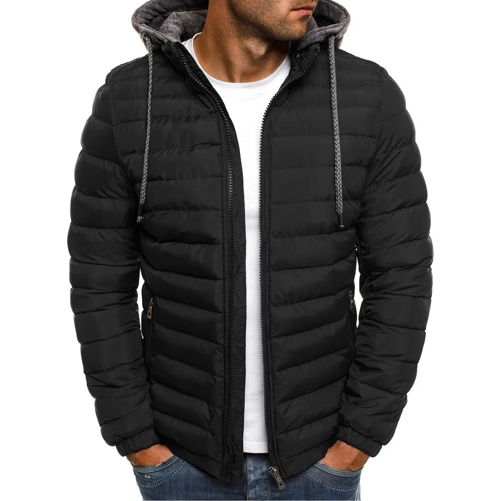 Daunenjacke | Kapuzenjacke | Leichtgewicht | Pufferjacke | Winterjacke für Herren