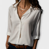 Elena | Premium Blusen Kollektion Damen – Weiß