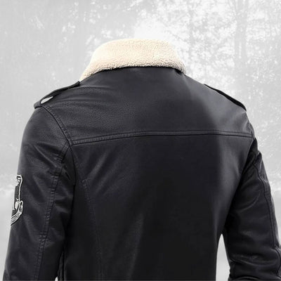 Sherpa-Kragen Flugjacke für Männer