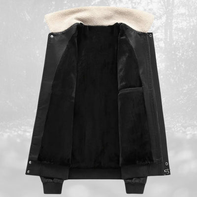 Sherpa-Kragen Flugjacke für Männer