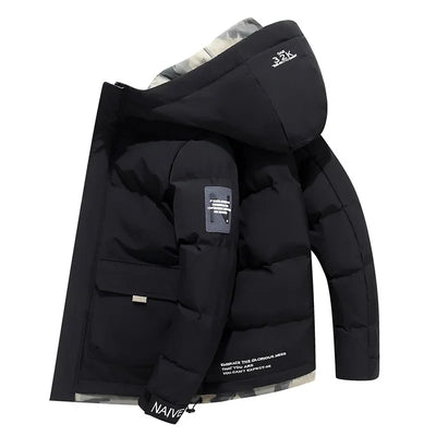 Taktische Outdoor Pufferjacke mit Kapuze