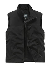 Maximilian | Leichte Und Strapazierfähige Outdoor-Weste Für Herren – Schwarz
