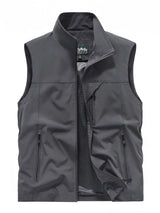 Maximilian | Leichte Und Strapazierfähige Outdoor-Weste Für Herren – Grau