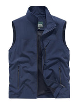 Maximilian | Leichte Und Strapazierfähige Outdoor-Weste Für Herren – Blau