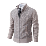 Niklas | Klassischer Und Vielseitiger Strickjacke Für Herren – Grau