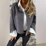 Mia | Leichte Und Stilvolle Strickjacke Für Damen – Grau
