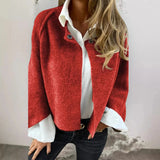 Mia | Leichte Und Stilvolle Strickjacke Für Damen – Rot