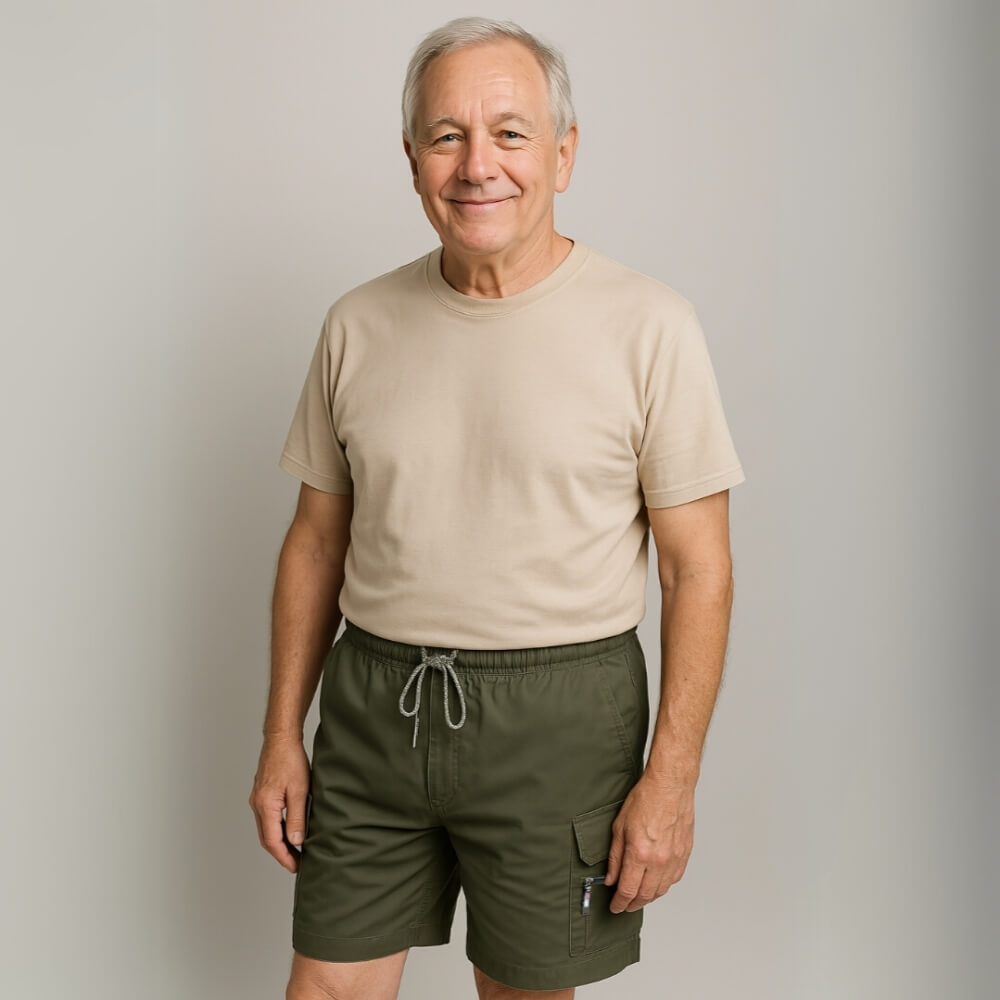 Dustin - Shorts mit mehreren Taschen im lässigen Stil und bequemen Gummibund