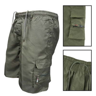 Dustin - Shorts mit mehreren Taschen im lässigen Stil und bequemen Gummibund