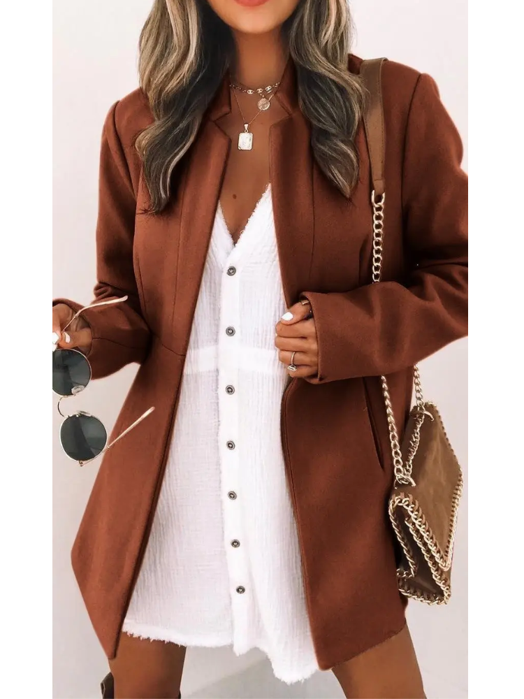 Leichter Damenmantel für Büro und Alltag - Elegant und Vielseitig