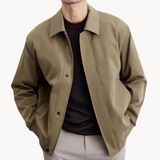Leon | Hochwertige Herrenjacke aus robustem Material – Khaki
