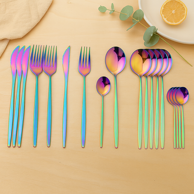 Edric | 24-teiliges Edelstahl-Servierset