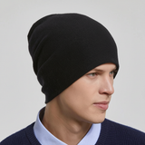 Slouchy Beanie mit weichem Komfort in Einheitsgröße – Schwarz