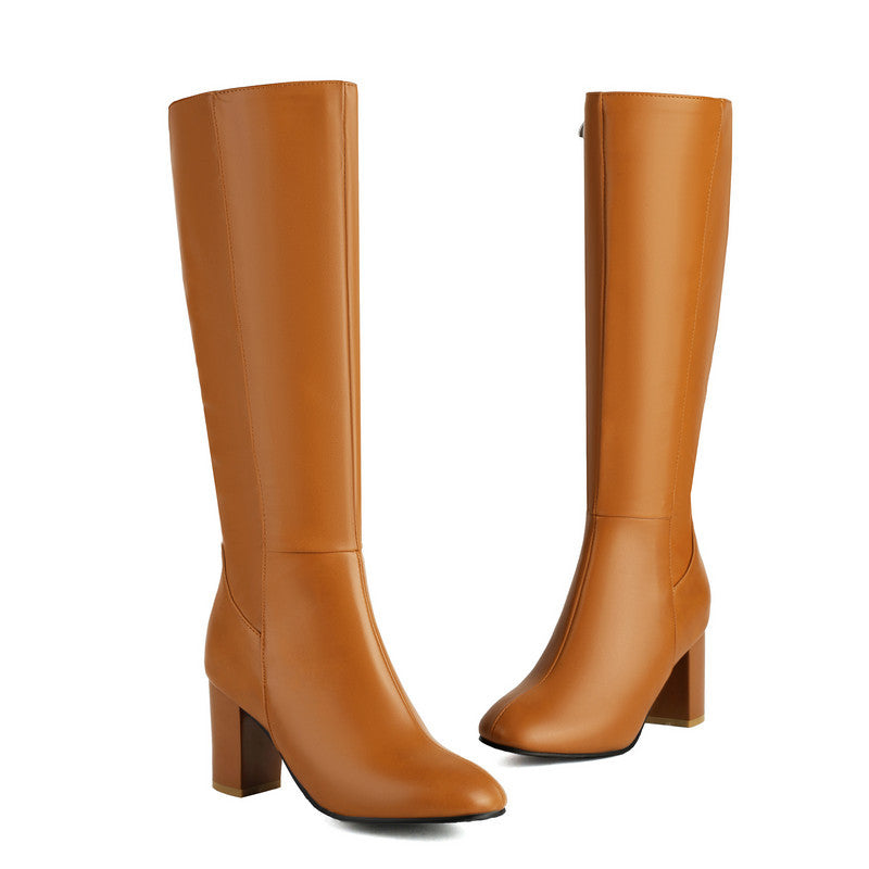 Elegante Kniehohe Stiefel für Stilvolle Tage