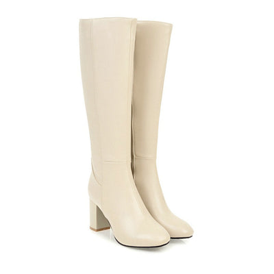 Elegante Kniehohe Stiefel für Stilvolle Tage