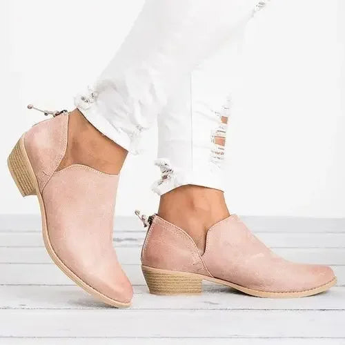 Elegante Knöchelstiefel mit schmaler Silhouette