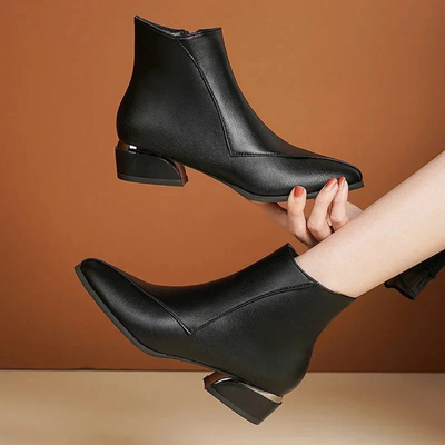 Elegante Stiefel mit Reißverschluss für jeden Anlass